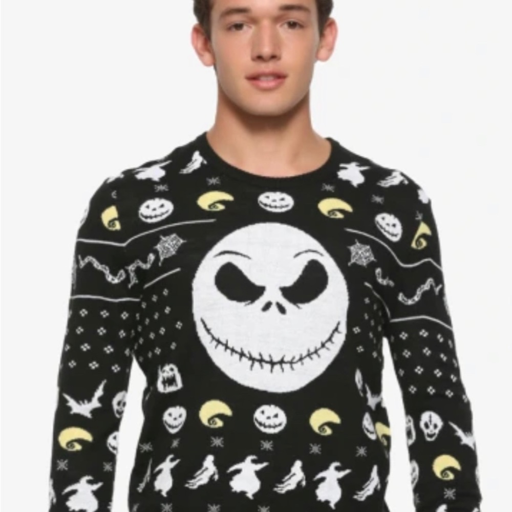 Jack skellington fair isle Christmas sweater
